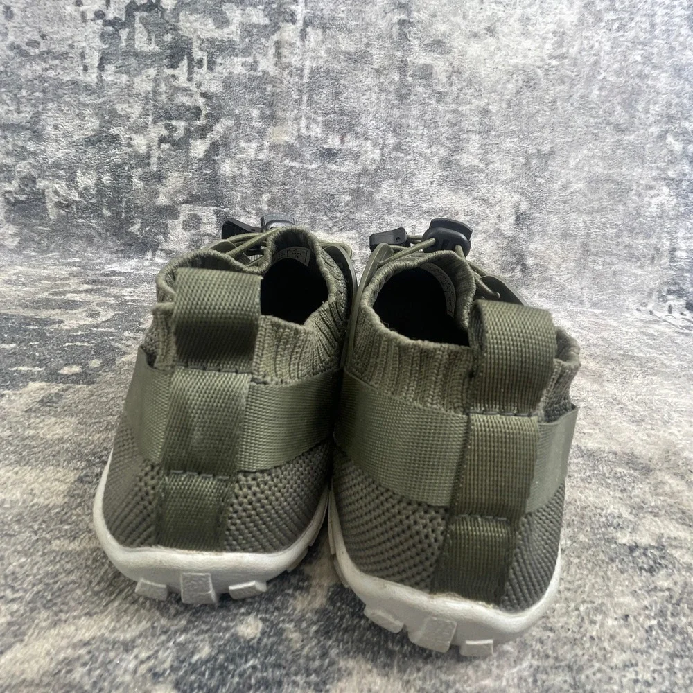 Nortiv 8 Aqua Shoes Mens 4 Olive Green Lightweight Quick Dry Water Shoes